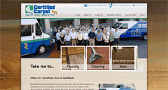 Desktop Screenshot of certifiedcarpet.com