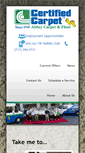 Mobile Screenshot of certifiedcarpet.com
